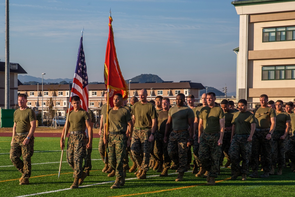 Marine Aircraft Group 12 conducts Marine Corps birthday run