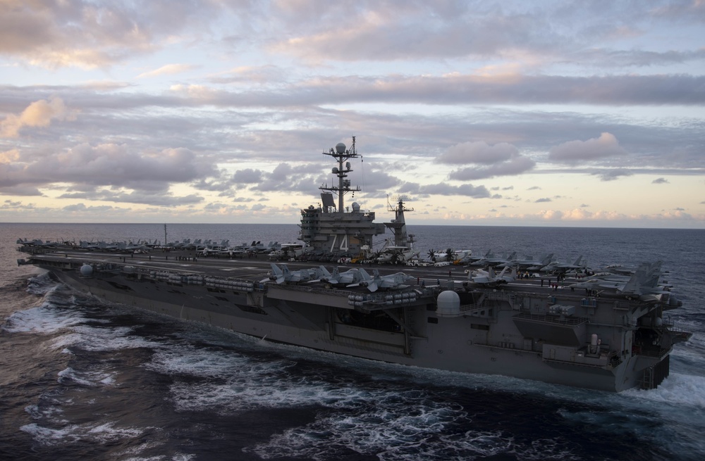 Dvids Images The Nimitz Class Aircraft Carrier Uss John C Stennis Cvn 74 Steams Through 