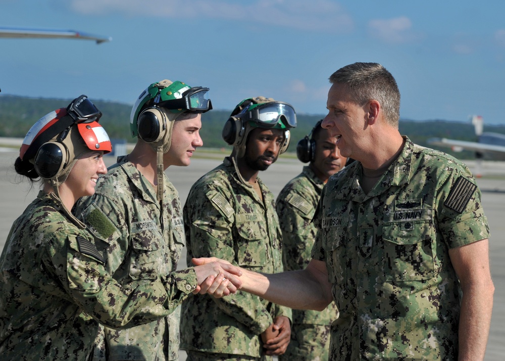 USINDOPACOM Visits CTF-72 Okinawa