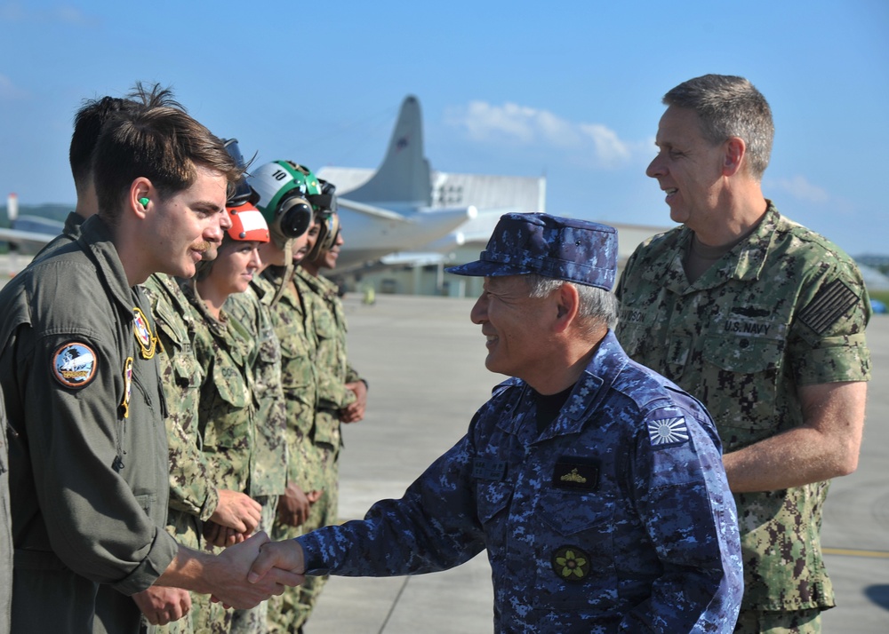 USINDOPACOM and JSDF COS JS Visits CTF-72 Okinawa