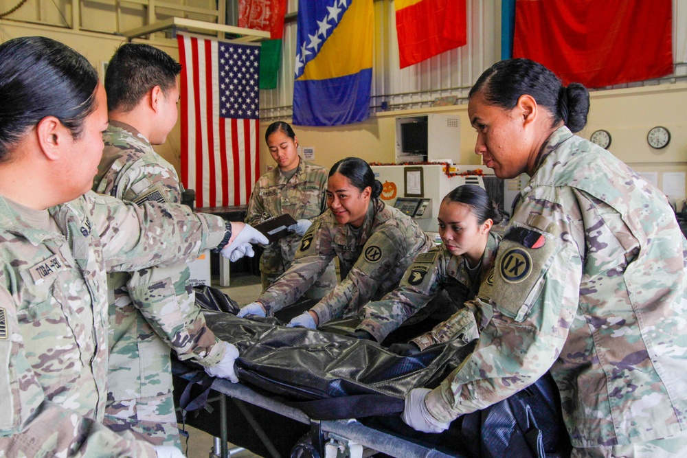 962nd Quartermaster Company upholds Dignity, Reverence, and Respect in Afghanistan