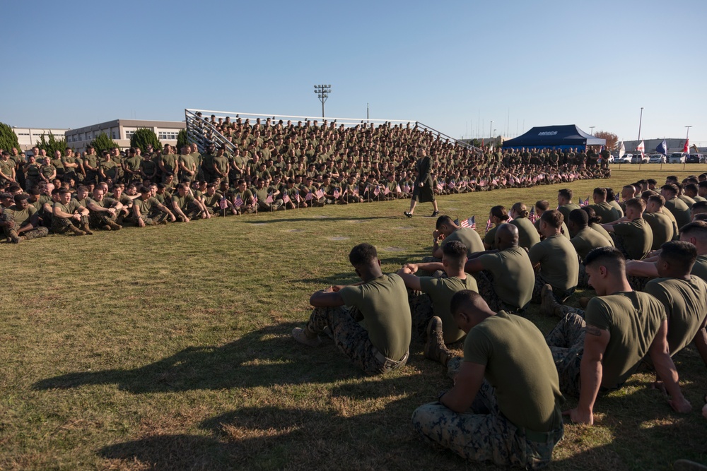 MCAS Iwakuni uniform pageant