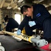USS Blue Ridge deck department always working.