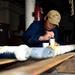 USS Blue Ridge deck department always working.