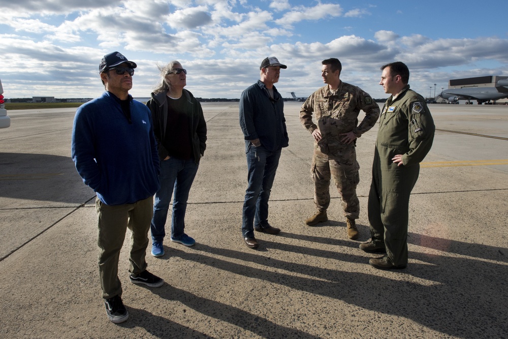 Metallica visits Joint Base McGuire-Dix-Lakehurst