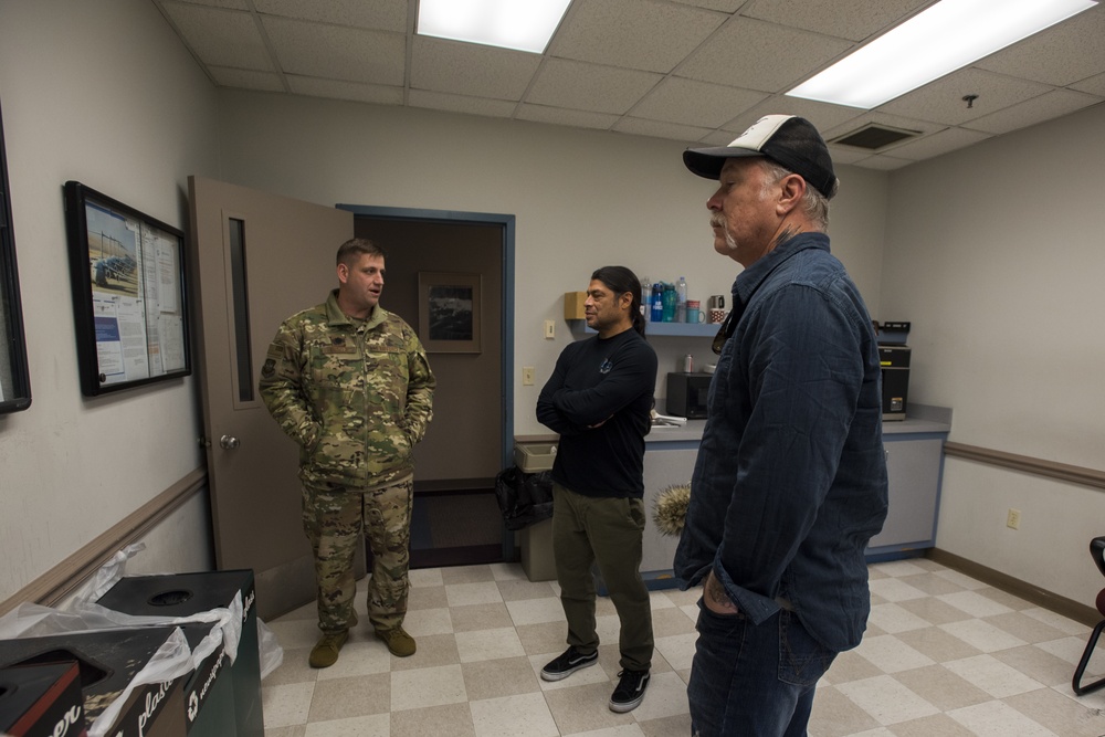Metallica visits Joint Base McGuire-Dix-Lakehurst