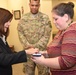 Mrs. Pence highlights Soldiers' crafts using Art Therapy