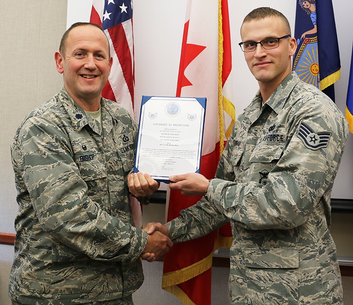 Norman Promoted to Tech Sgt
