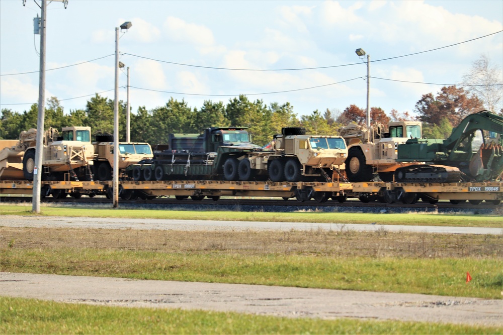 Fort McCoy supports Resolute Castle rail movement