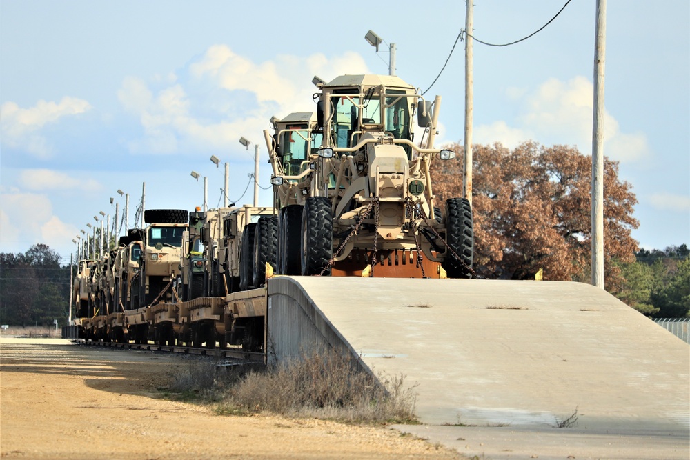 Fort McCoy supports Resolute Castle rail movement