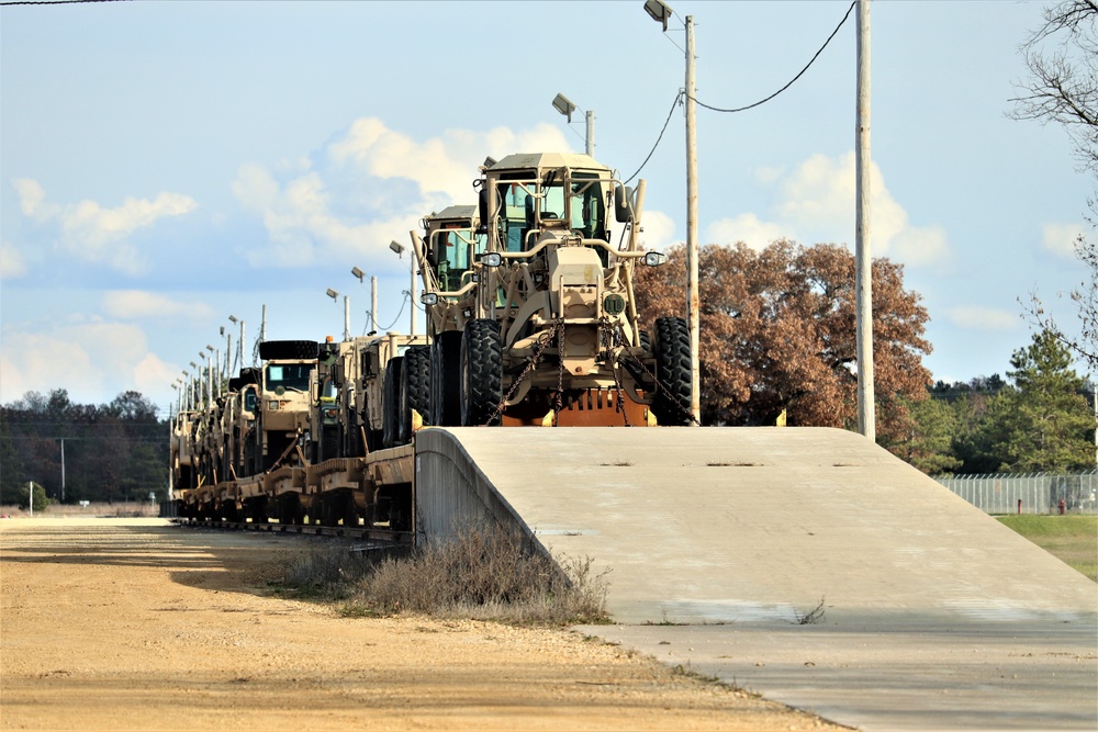 Fort McCoy supports Resolute Castle rail movement