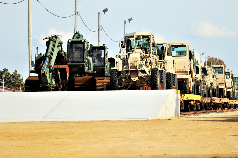 Fort McCoy supports Resolute Castle rail movement