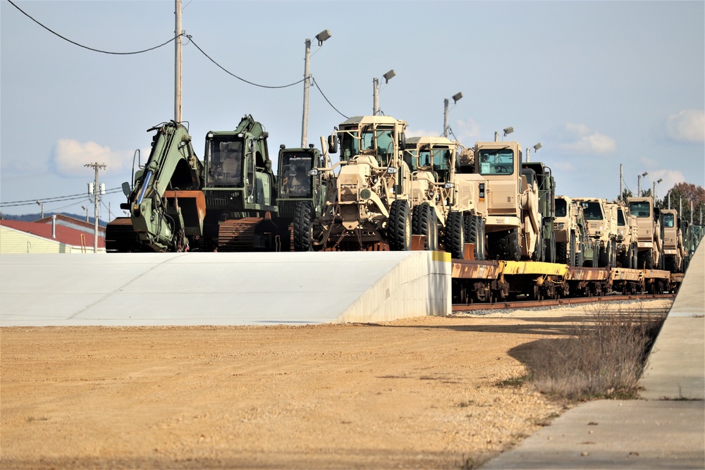 Fort McCoy supports Resolute Castle rail movement