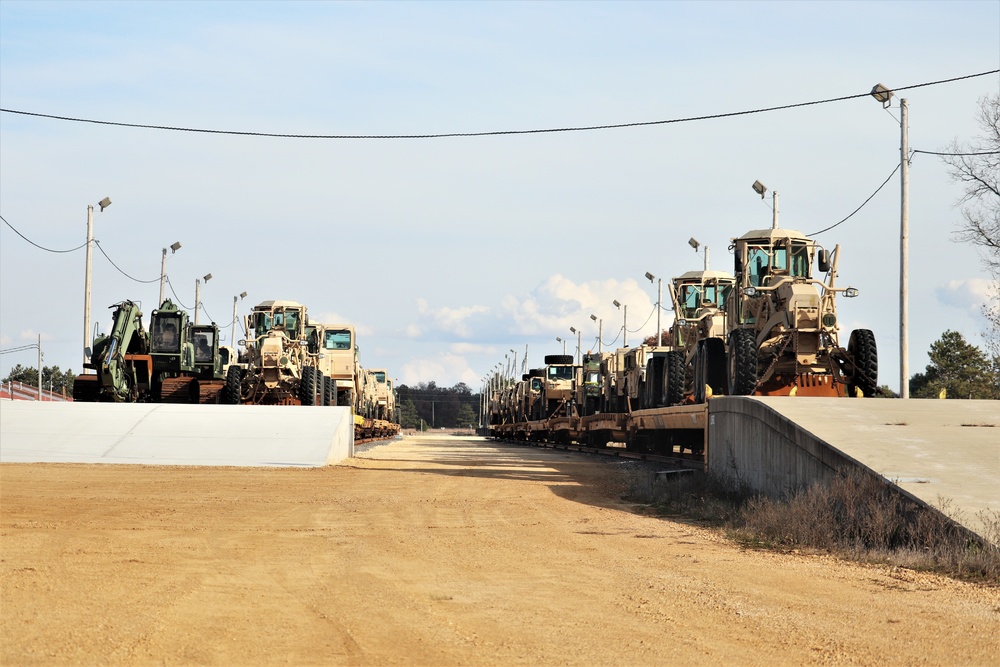 Fort McCoy supports Resolute Castle rail movement