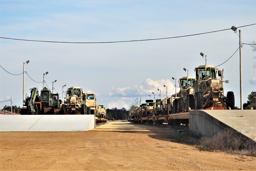Fort McCoy supports Resolute Castle rail movement
