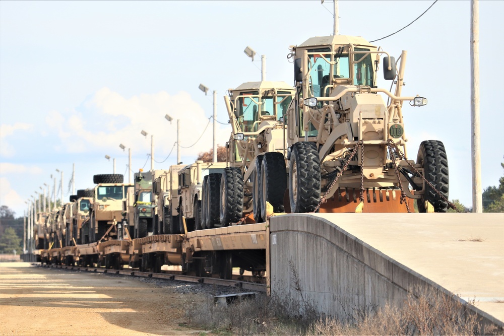 Fort McCoy supports Resolute Castle rail movement