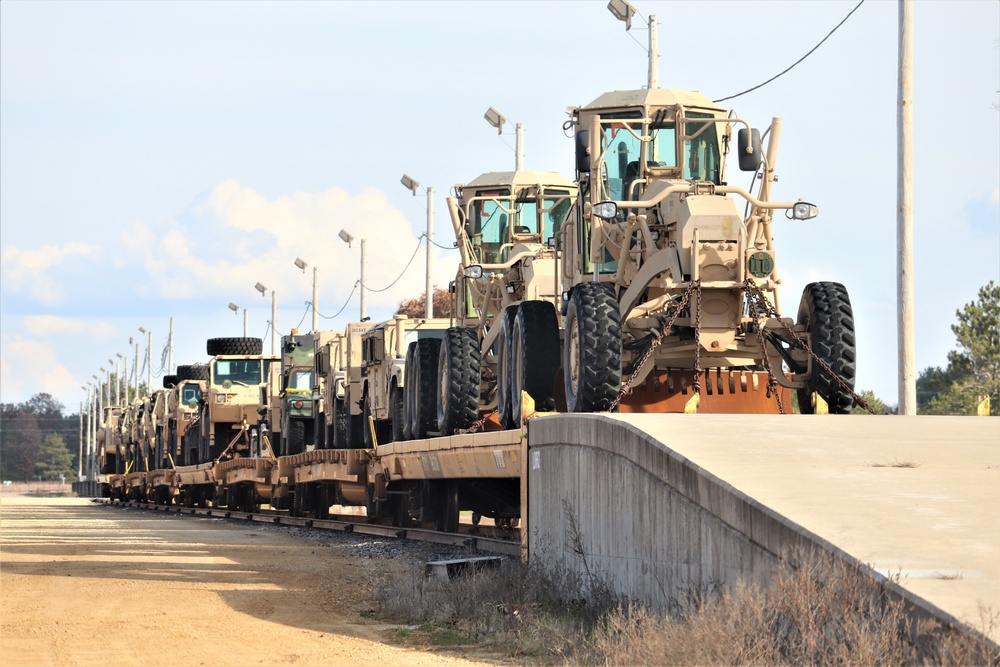 Fort McCoy supports Resolute Castle rail movement