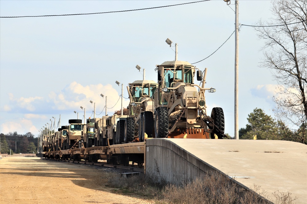 Fort McCoy supports Resolute Castle rail movement