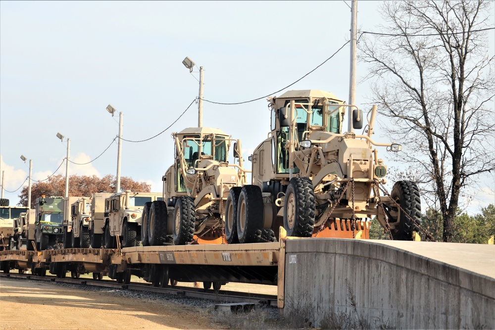 Fort McCoy supports Resolute Castle rail movement
