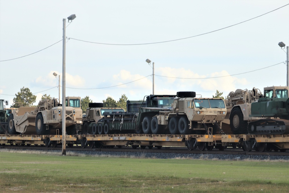 Fort McCoy supports Resolute Castle rail movement
