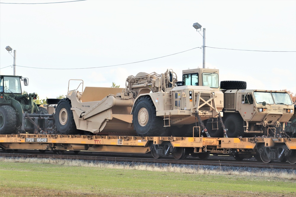 Fort McCoy supports Resolute Castle rail movement