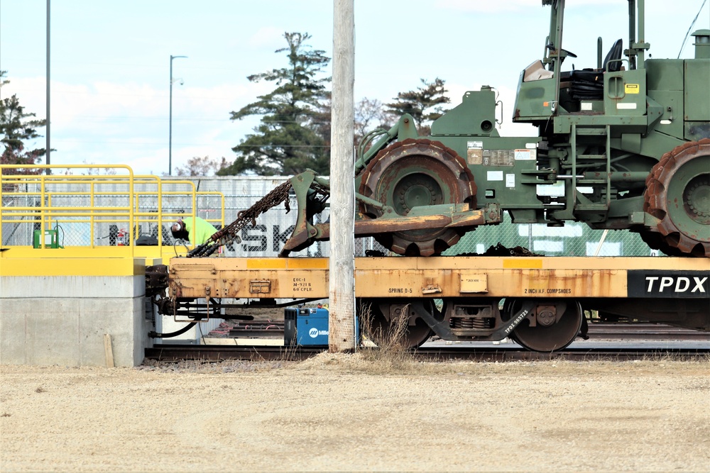 Fort McCoy supports Resolute Castle rail movement