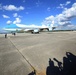 President Trump lands at Robins AFB