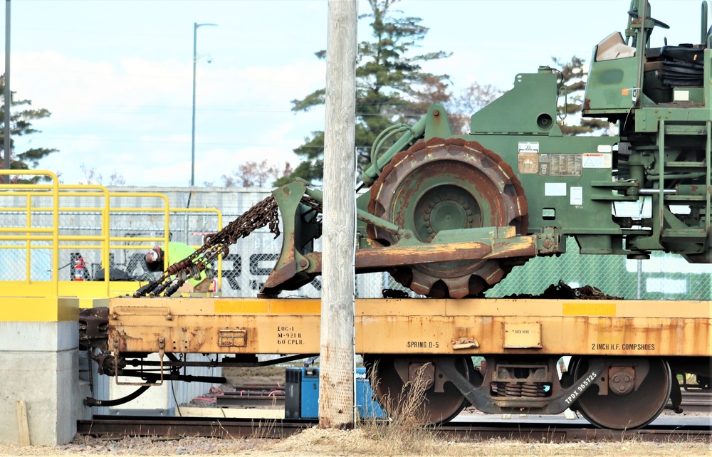 Fort McCoy supports Resolute Castle rail movement