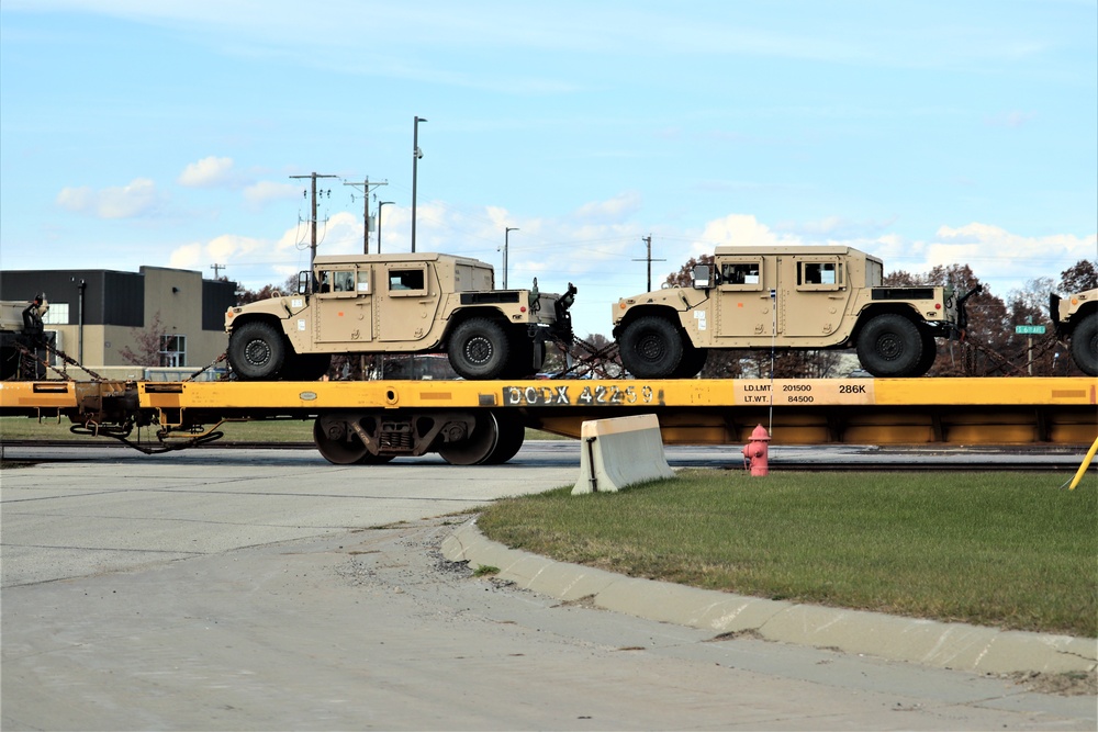 Fort McCoy supports Resolute Castle rail movement