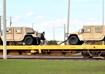 Fort McCoy supports Resolute Castle rail movement