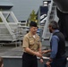 Naval Museum hosts a re-enlistment ceremony