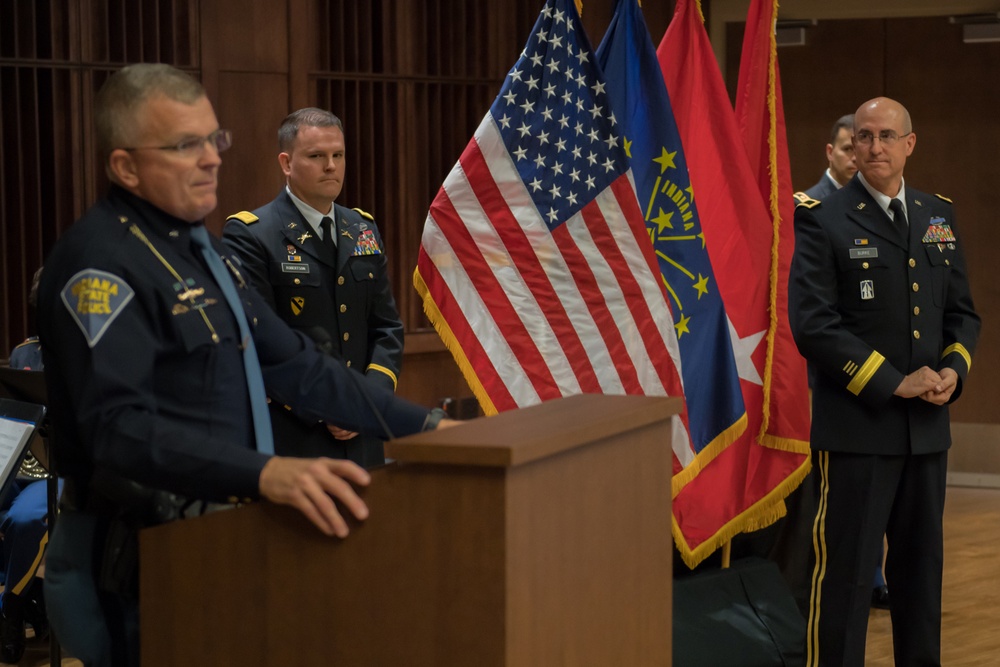 Knightstown resident, state trooper promoted to brigadier general in Indiana National Guard