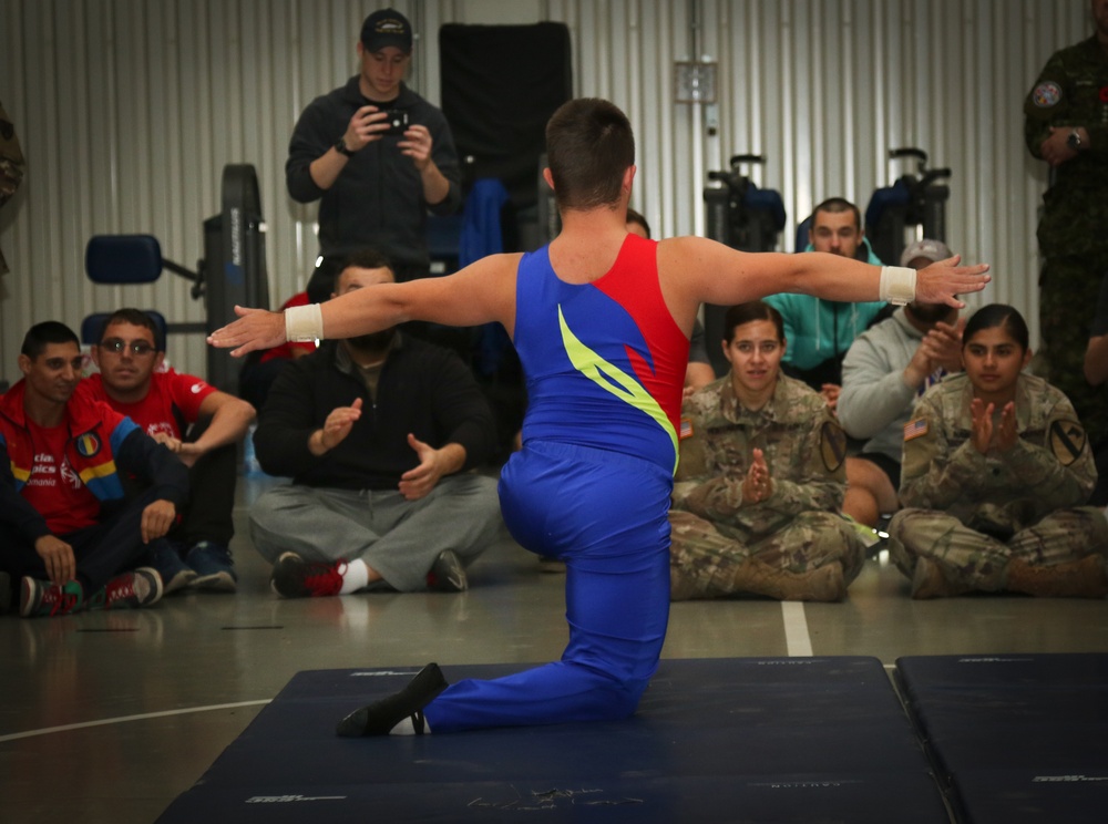 U.S. Army Soldiers Host Special Olympians of Romania