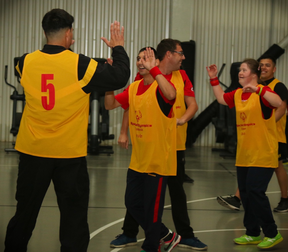 U.S. Soldiers Host Special Olympians of Romania