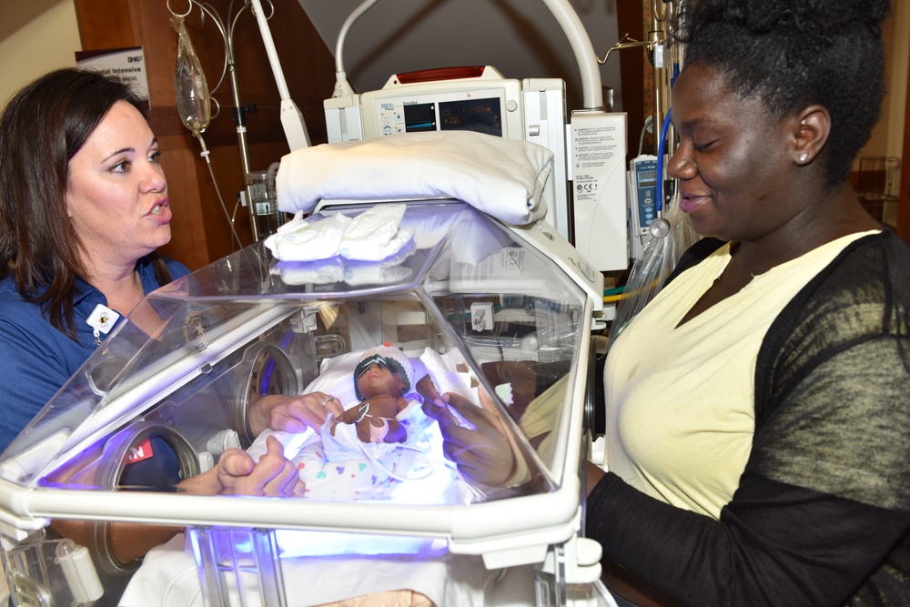 Womack hosts Maternity Fair