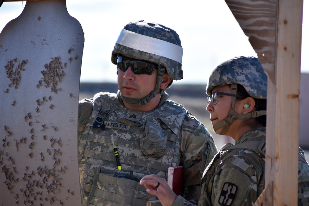 A day at the range: 528th Hospital Center and 131st Field Hospital qualify on weapons