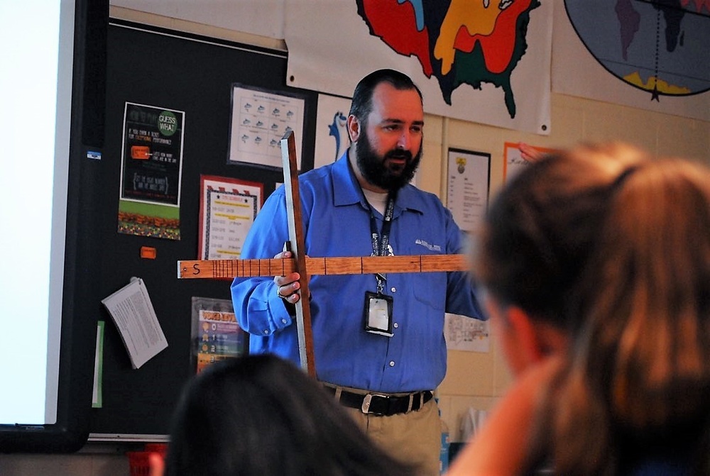 Museum Educators visit Salem Middle School