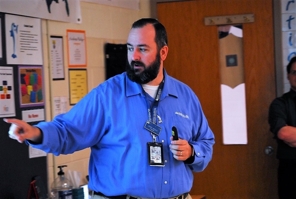 Museum Educators visit Salem Middle School