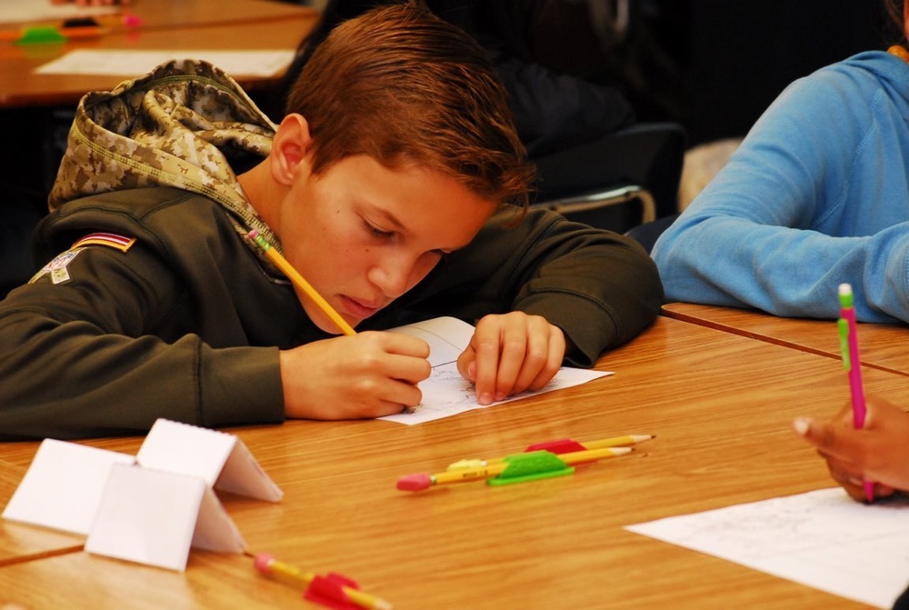 Museum Educators visit Salem Middle School