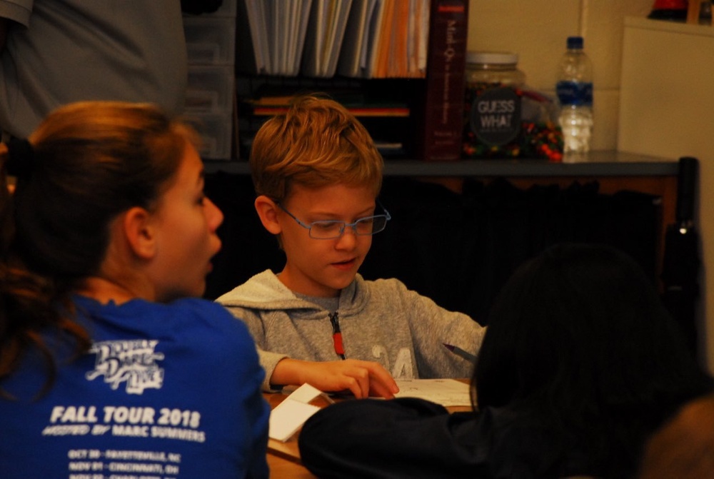 Museum Educators visit Salem Middle School