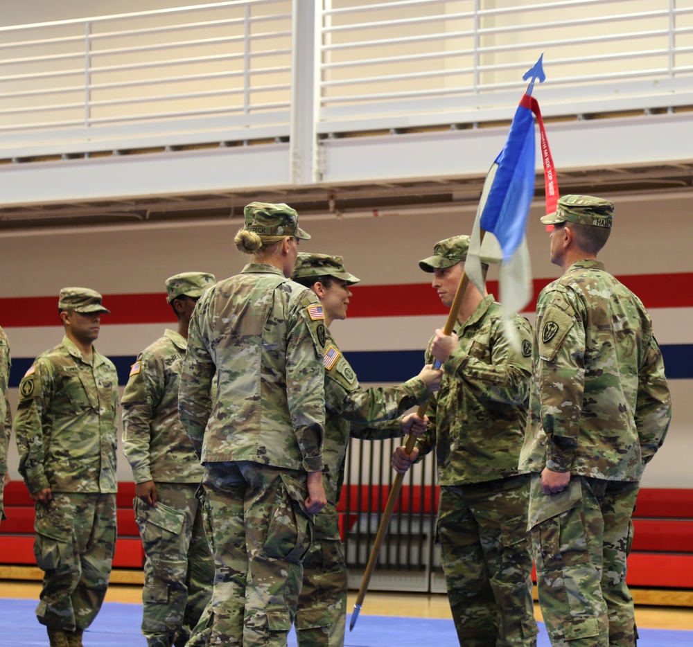 Passing the guidon