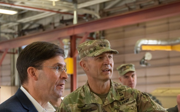 SecArmy visits Mountain Post, speaks with Soldiers