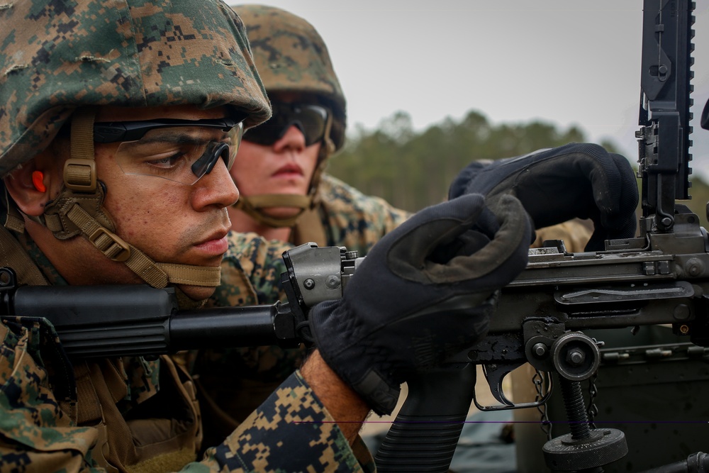 Battle Skills Training School's Machine Gun Range
