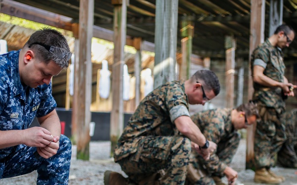 2nd Medical Battalion Pistol Range