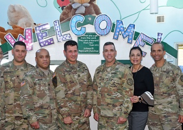 210th RSG Soldiers deliver goods, services to Child Crisis Center of El Paso