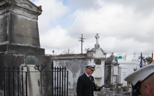 Maj. Carmick Wreath Laying Ceremony