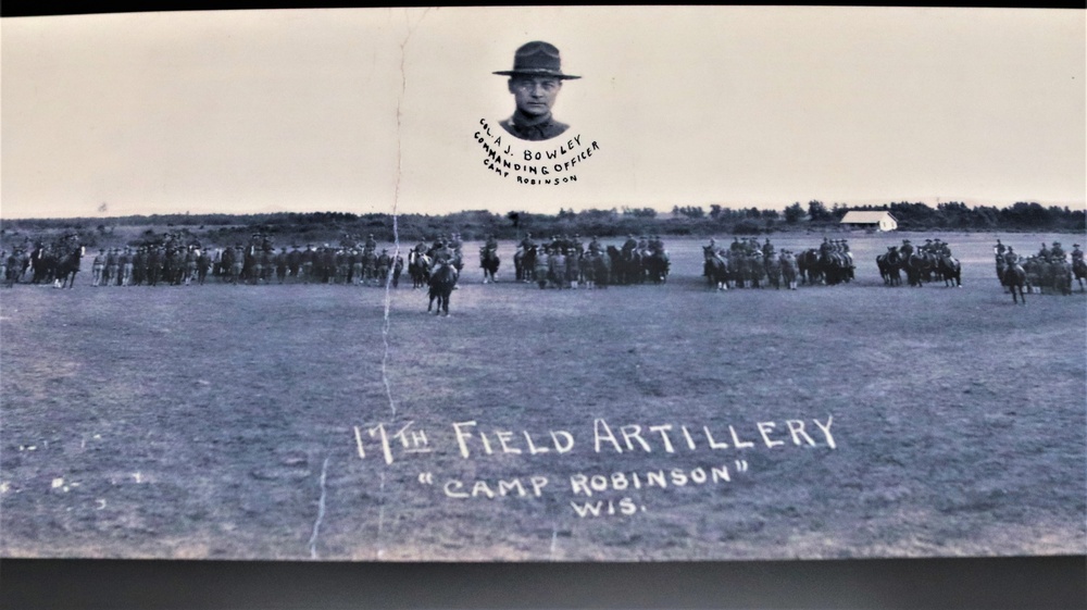 Artifacts at the Fort McCoy History Center