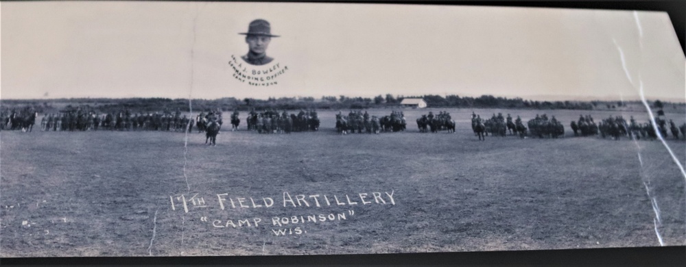 Artifacts at the Fort McCoy History Center