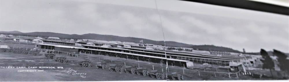 Artifacts at the Fort McCoy History Center