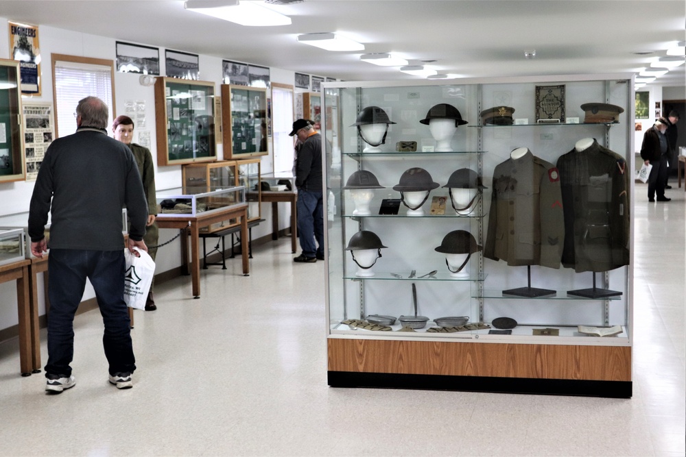 Artifacts at the Fort McCoy History Center